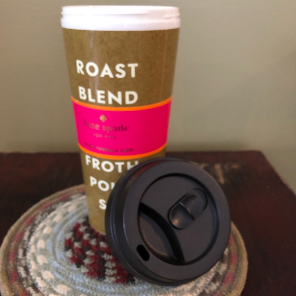 Kate Spade 16oz Thermal Mug 20oz Insulated tumbler - Picture 3 of 5